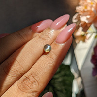 1.01 Ct. Cabochon Alexandrite from Madagascar Life Style