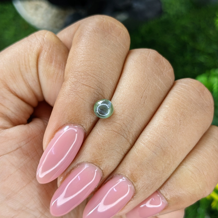 1.01 Ct. Cabochon Alexandrite from Madagascar