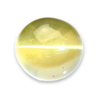 4.18 Ct. Greenish Yellow Cabochon Chrysoberyl from Ceylon (Sri Lanka) Video