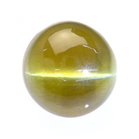 4.36 Ct. Brownish Green Cabochon Chrysoberyl from Tanzania Video