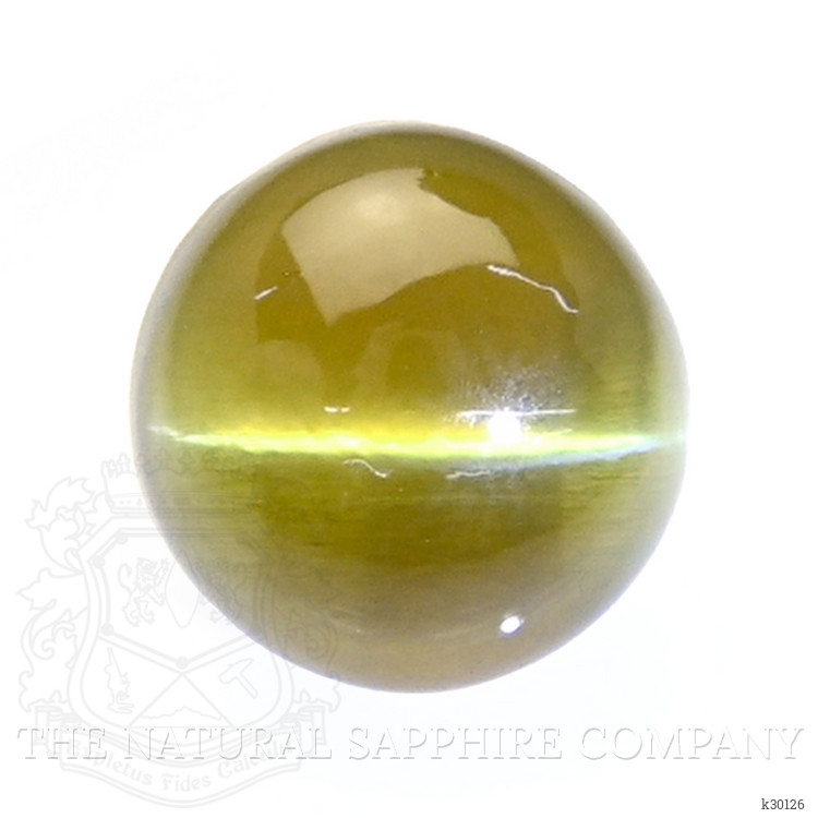 4.36 Ct. Brownish Green Cabochon Chrysoberyl from Tanzania