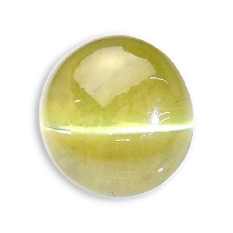 2.62 Ct. Greenish Yellow Cabochon Chrysoberyl from Tanzania