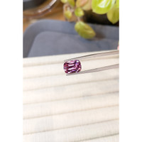 5.25 Ct. Purplish Pink Garnet from Tanzania Life Style