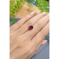 2.90 Ct. Pink Garnet from Tanzania Life Style
