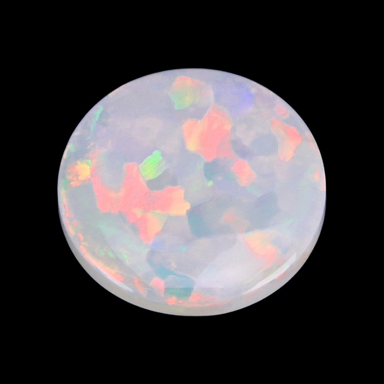 1.95 Ct. Multi Color Cabochon White Opal (Light Opal) from Australia