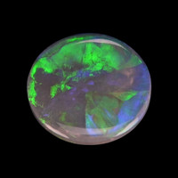 1.07 Ct. Multi Color Cabochon Crystal Opal (Jelly Opal) from Australia Video