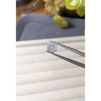 1.07 Ct. Multi Color Cabochon Crystal Opal (Jelly Opal) from Australia Life Style