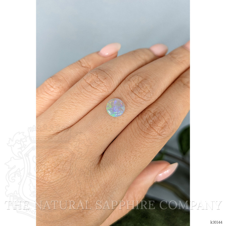 0.71 Ct. Multi Color Cabochon Crystal Opal (Jelly Opal) from Australia