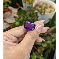 19.75 Ct. Purple Amethyst from Brazil Life Style