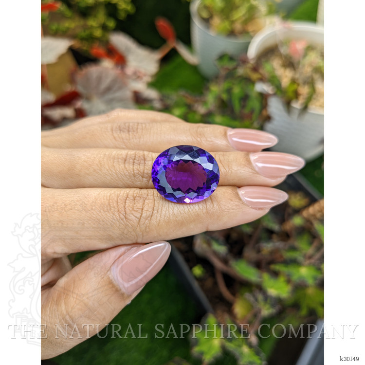22.36 Ct. Purple Amethyst from Brazil