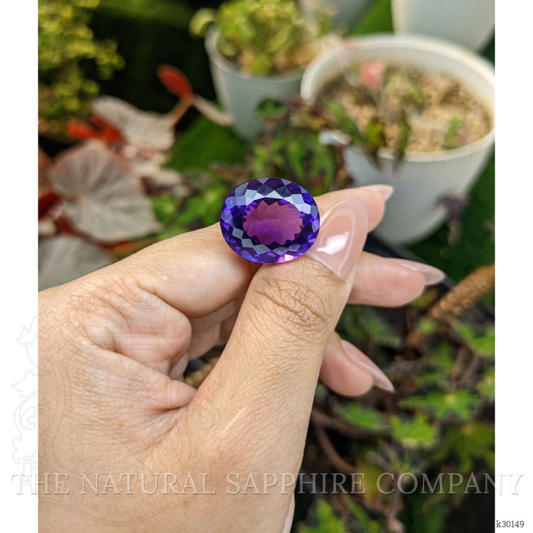 22.36 Ct. Purple Amethyst from Brazil
