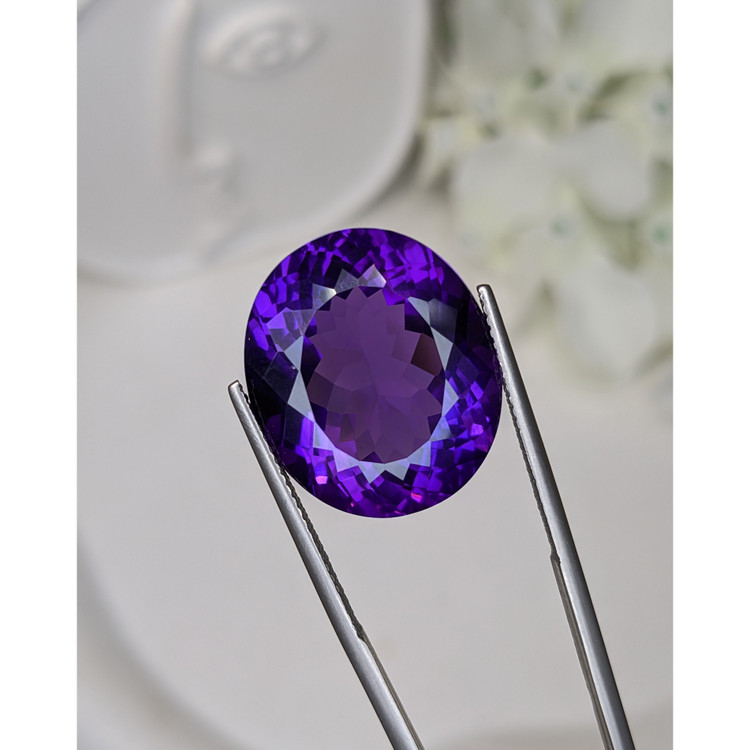 22.36 Ct. Purple Amethyst from Brazil