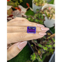 14.74 Ct. Purple Amethyst from Brazil Life Style
