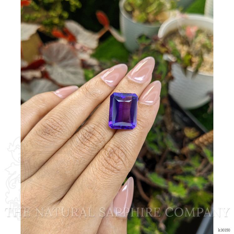 14.74 Ct. Purple Amethyst from Brazil