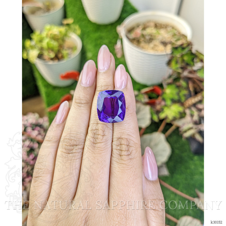 21.82 Ct. Purple Amethyst from Brazil