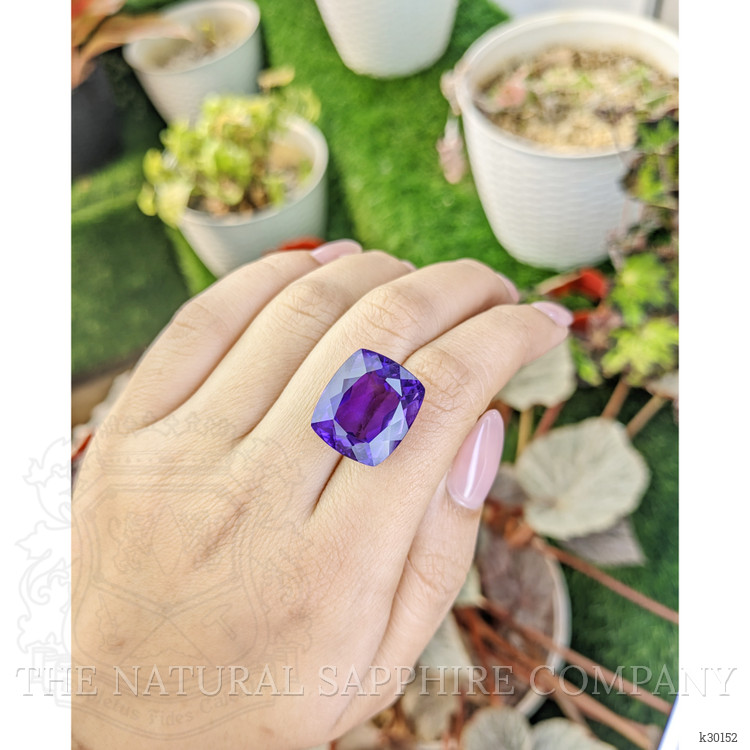 21.82 Ct. Purple Amethyst from Brazil