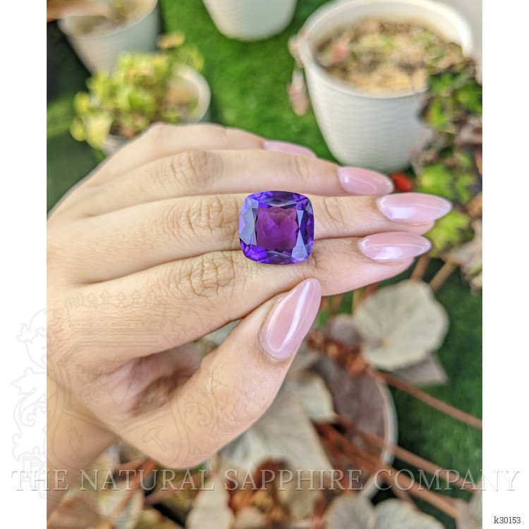 17.34 Ct. Purple Amethyst from Brazil