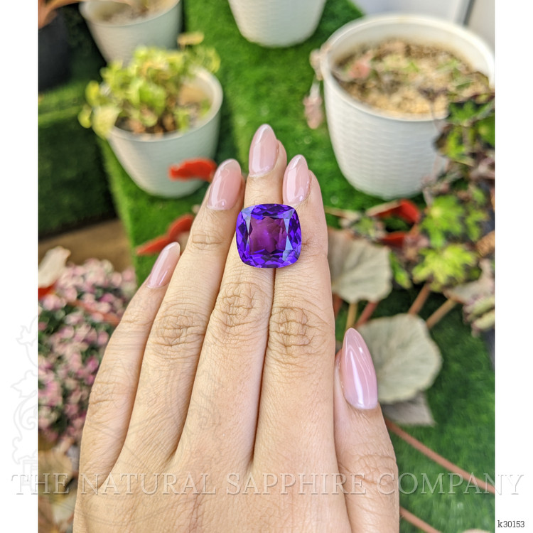 17.34 Ct. Purple Amethyst from Brazil