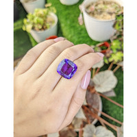 17.34 Ct. Purple Amethyst from Brazil Life Style