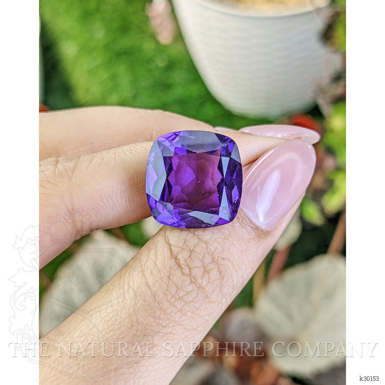 17.34 Ct. Purple Amethyst from Brazil