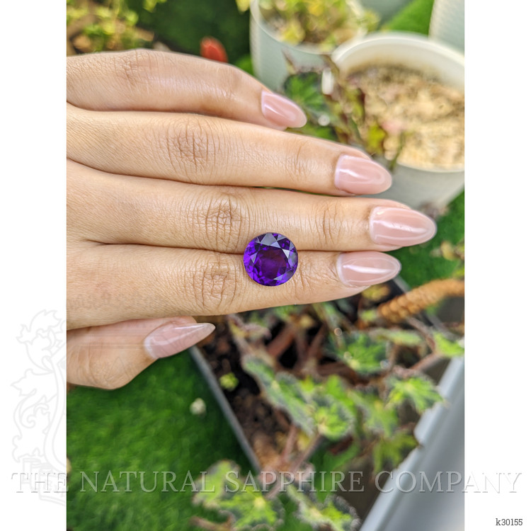8.52 Ct. Purple Amethyst from Ceylon (Sri Lanka)