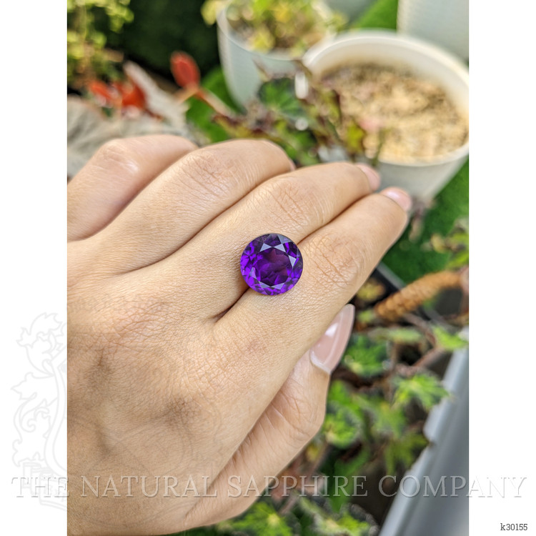 8.52 Ct. Purple Amethyst from Ceylon (Sri Lanka)