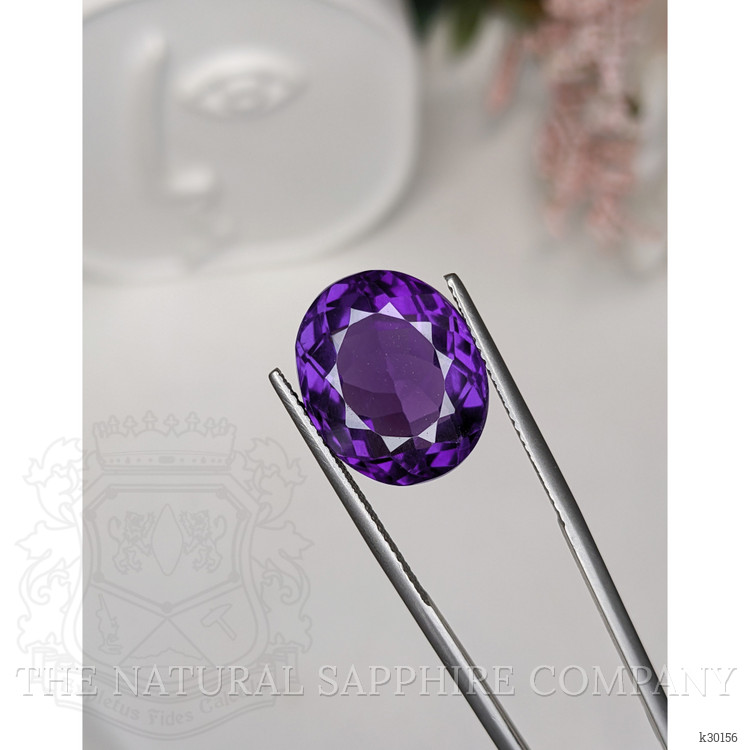 12.59 Ct. Purple Amethyst from Ceylon (Sri Lanka)