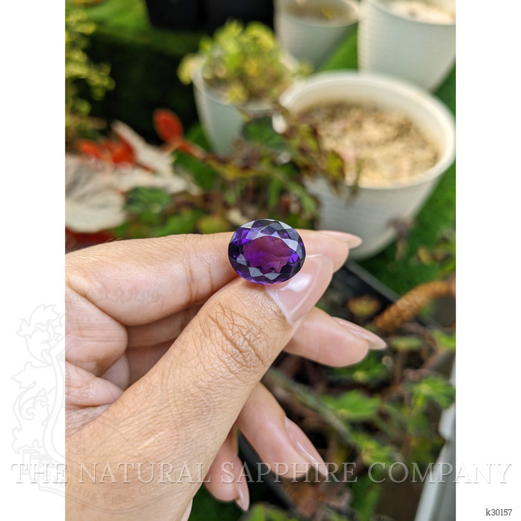 13.21 Ct. Purple Amethyst from Brazil