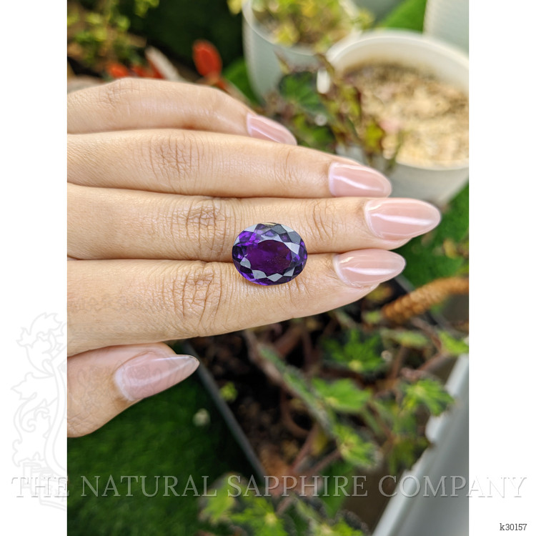 13.21 Ct. Purple Amethyst from Brazil