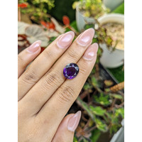 7.13 Ct. Purple Amethyst from Brazil Life Style