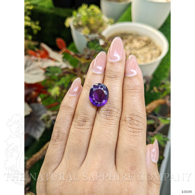 10.99 Ct. Purple Amethyst from Brazil