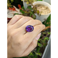 10.99 Ct. Purple Amethyst from Brazil Life Style