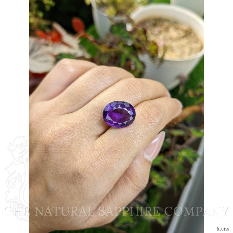 10.99 Ct. Purple Amethyst from Brazil