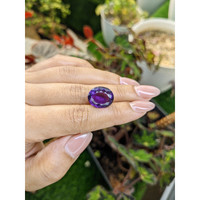 10.99 Ct. Purple Amethyst from Brazil Life Style