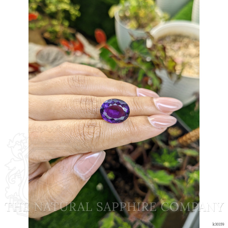 10.99 Ct. Purple Amethyst from Brazil