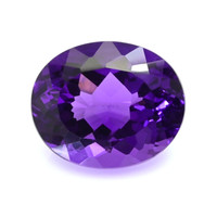 13.13 Ct. Purple Amethyst from Brazil Video