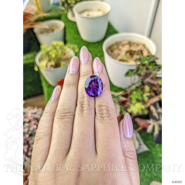 13.13 Ct. Purple Amethyst from Brazil