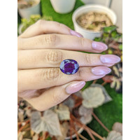 11.74 Ct. Purple Amethyst from Brazil Life Style