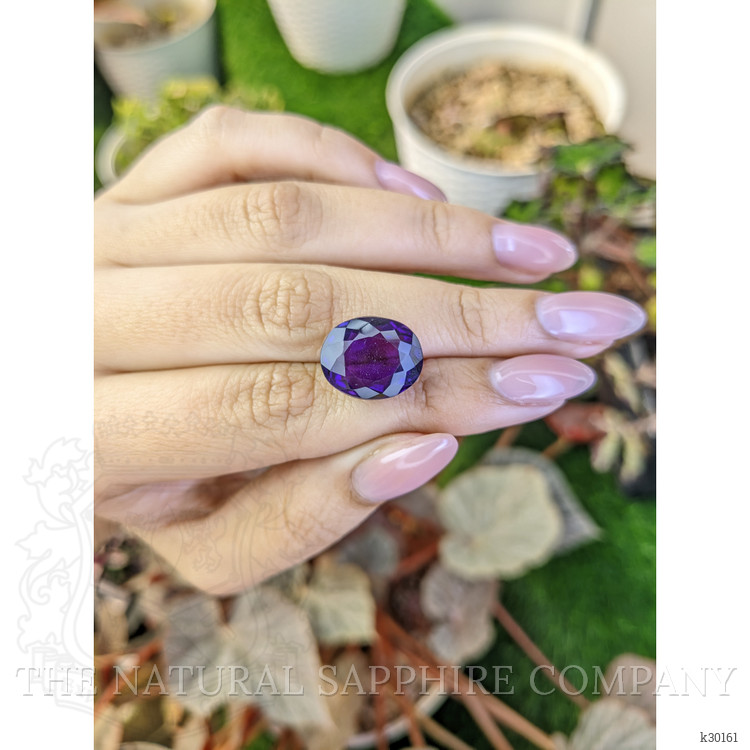 11.74 Ct. Purple Amethyst from Brazil