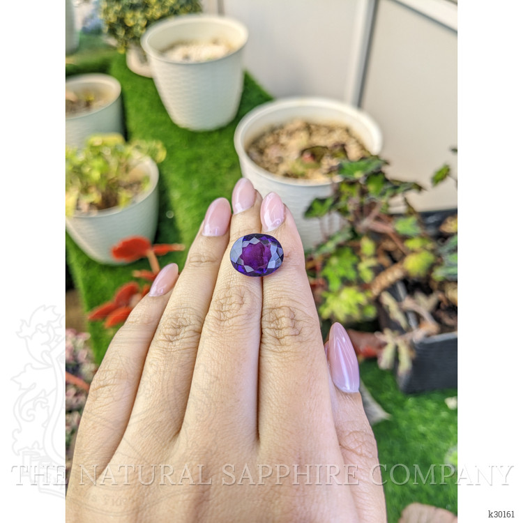 11.74 Ct. Purple Amethyst from Brazil