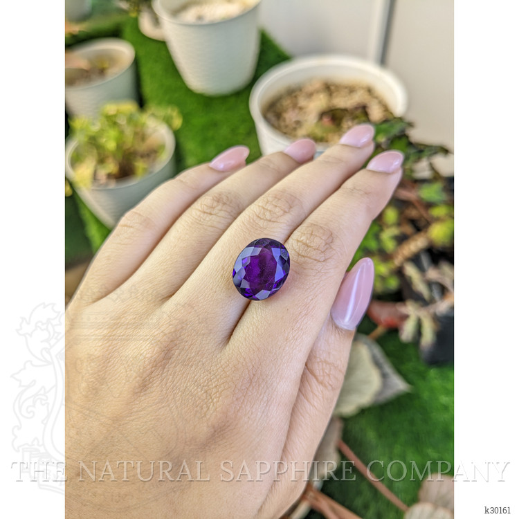 11.74 Ct. Purple Amethyst from Brazil