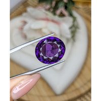14.22 Ct. Purple Amethyst from Brazil Life Style