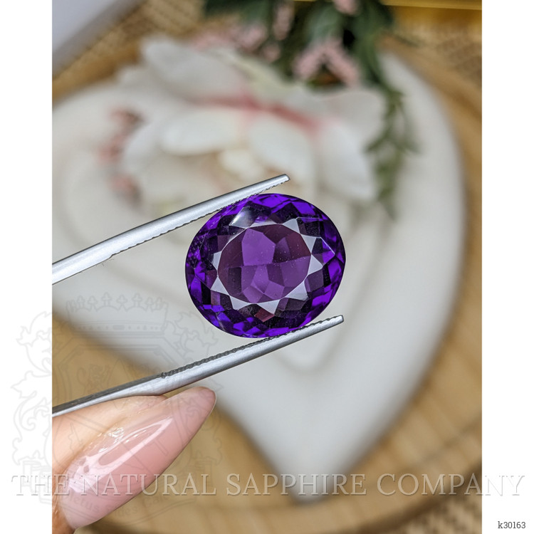 14.22 Ct. Purple Amethyst from Brazil