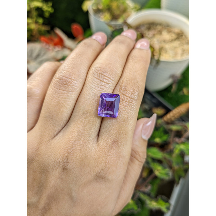 5.96 Ct. Purple Amethyst from Brazil