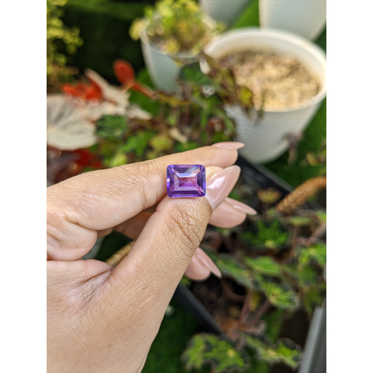 5.96 Ct. Purple Amethyst from Brazil