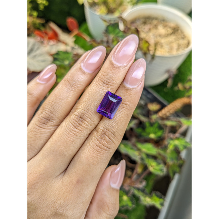 5.37 Ct. Purple Amethyst from Brazil