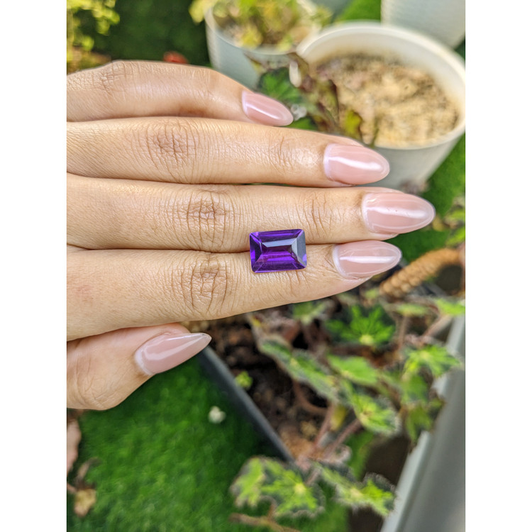 5.37 Ct. Purple Amethyst from Brazil