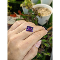 6.06 Ct. Purple Amethyst from Brazil Life Style