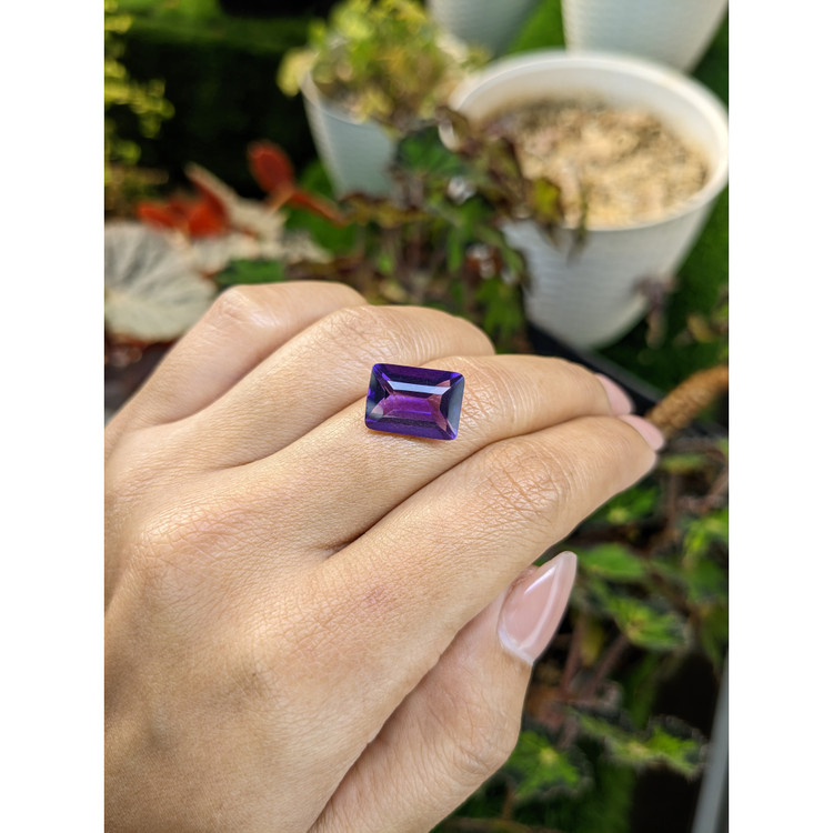 6.06 Ct. Purple Amethyst from Brazil
