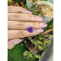 4.64 Ct. Purple Amethyst from Brazil Life Style